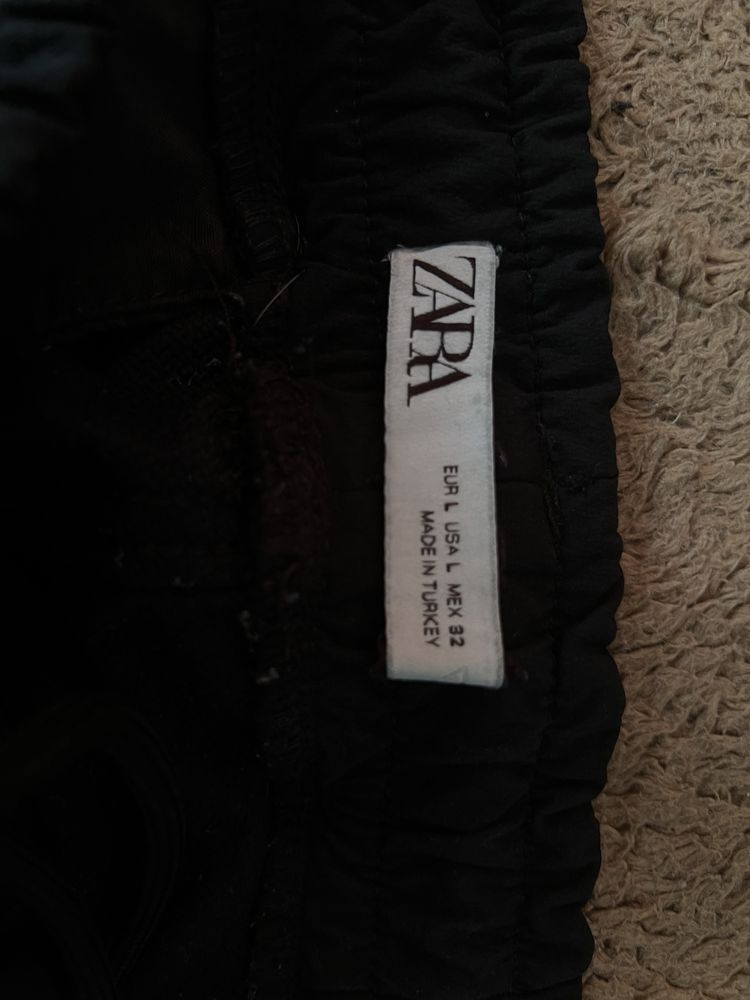 Нейлоновые Kарго штаны от ZARA(размер L)