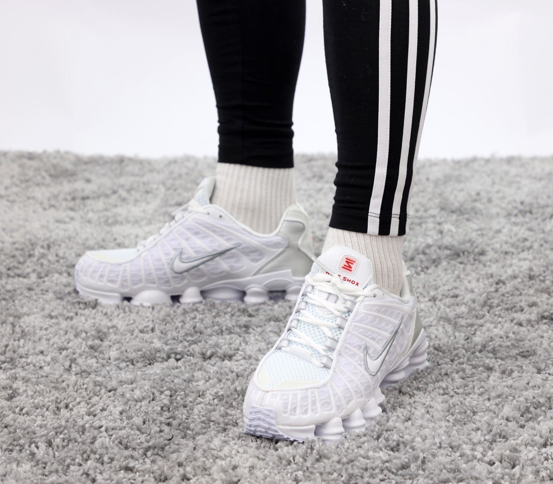 Кроссовки Nike Shox TL White 36-45 Хит Сезона 2023! Новинка! Наложка!