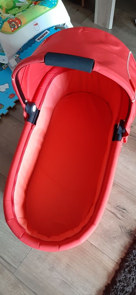 Gondola do Cybex Gb Gold, Cot M cherry red