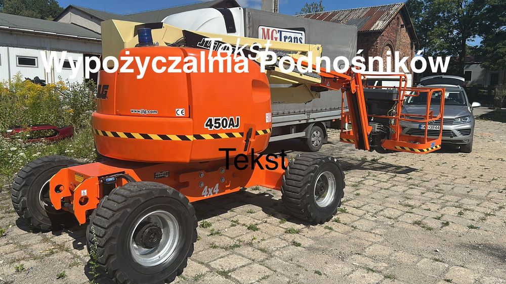 Wynajem podnośników nożycowych i Przegubowych