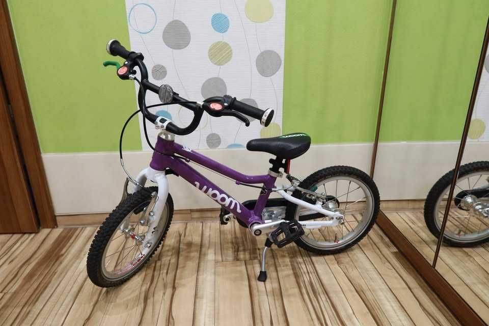 fioletowy rowerek woom 2