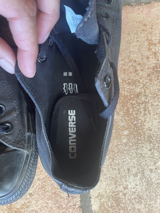 All star converse 41 / uk 7.5 preto