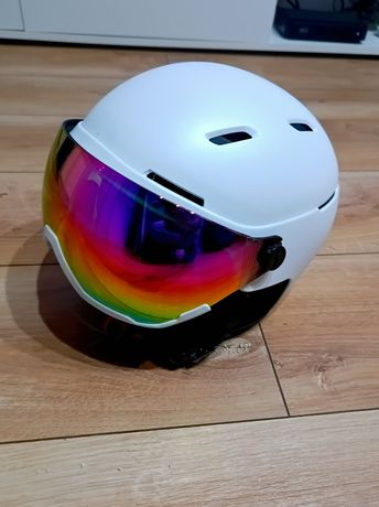 Kask 4F narciarski snowbordowy z goglami r. M