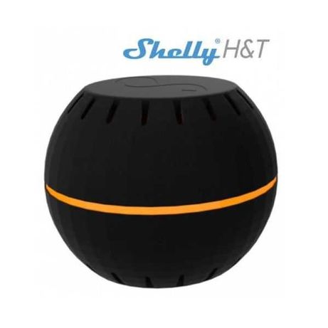 Shelly H&T Sensor Temperatura e humidade Ambiente WIFI - Preto