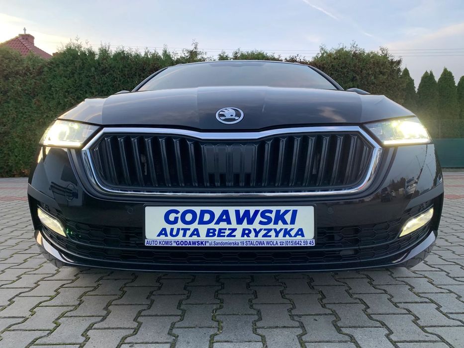Skoda Octavia Autom. Smart Full LED Salon PL I wł. Bezwyp Oryg Lakier Gwar F.vat 23%