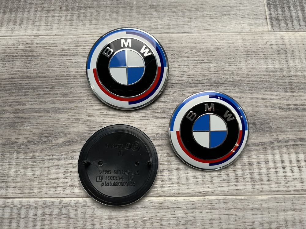 Емблема BMW значок логотип БМВ 82 74мм Е46 Е39 Е60 Е34 Е38 F10 E53 E90