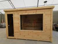 Sauna Ogrodowa Luna 3,5m x 2 m Ocieplona + Piec Raty Leasing