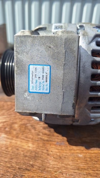 Scania alternator 8 rowków 24v 110a