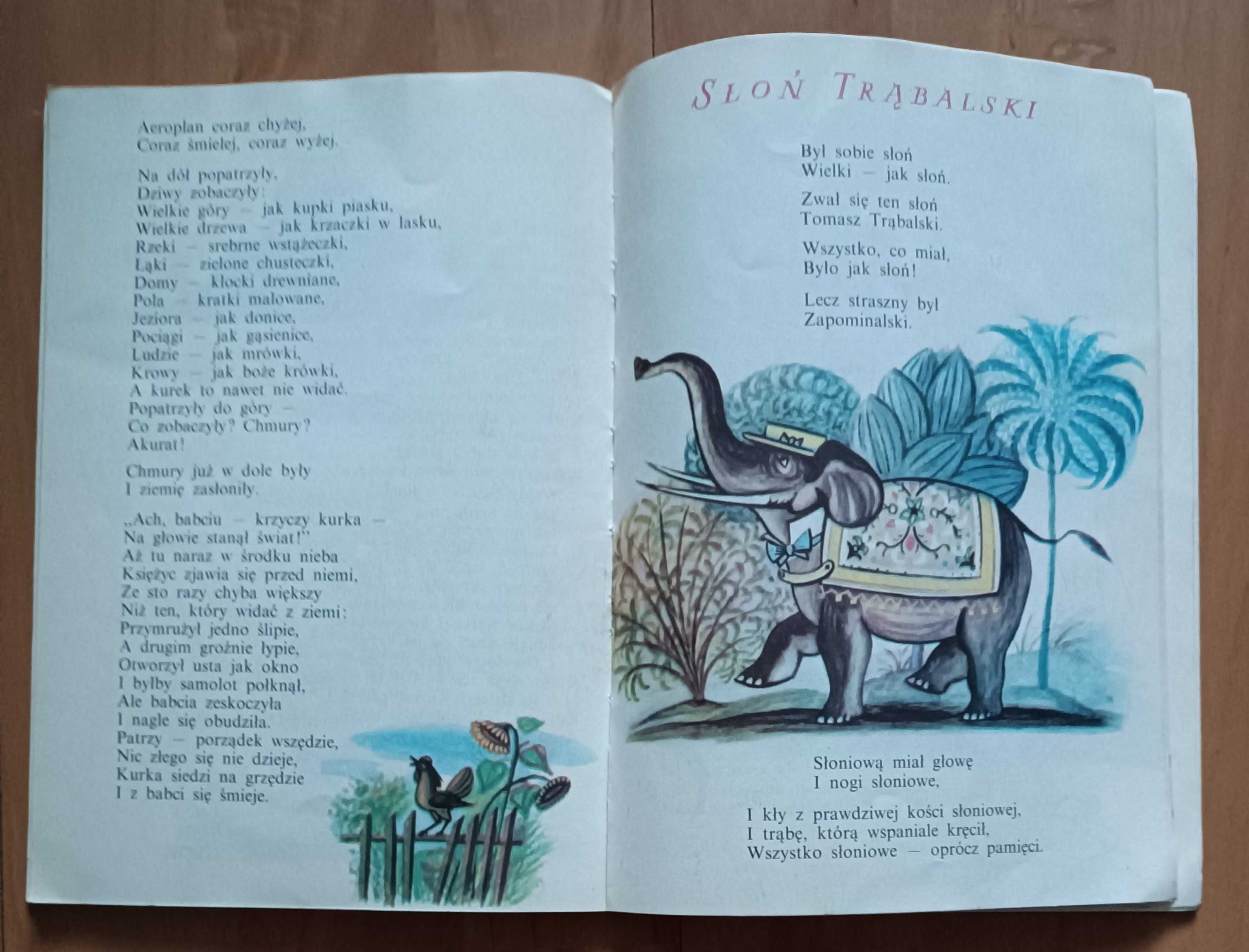 Wiersze dla dzieci - Julian Tuwim wydanie 1988 rok