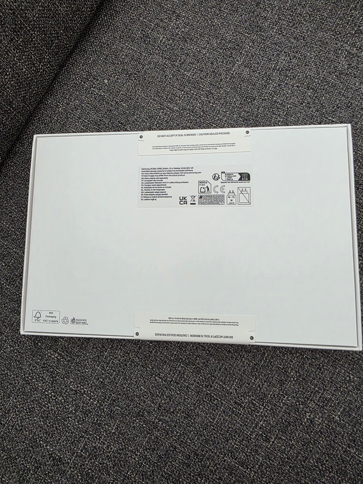 Tablet galaxy tab s6 128 gb novo na caixa