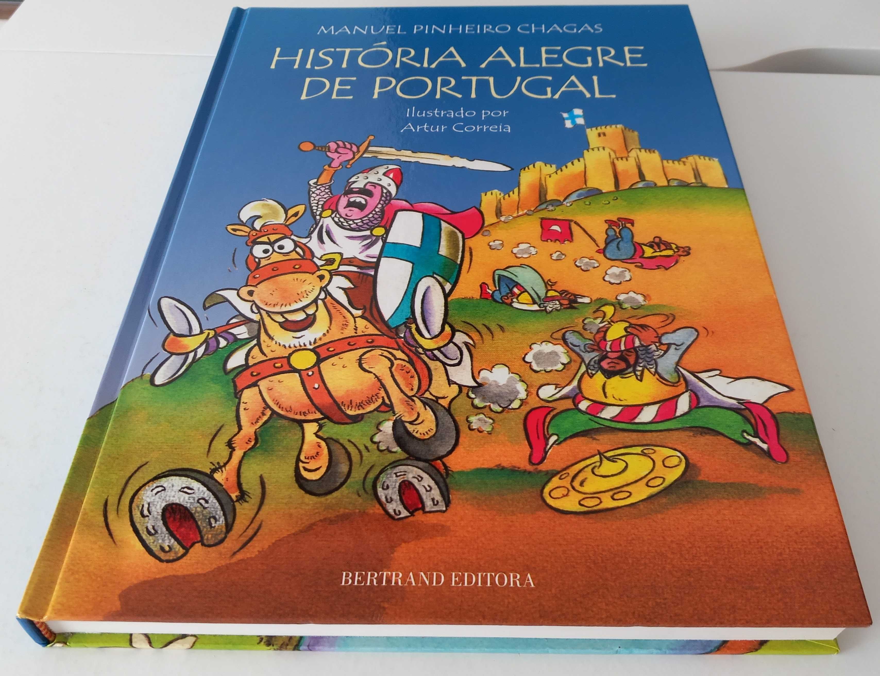 Livro BD História Alegre de Portugal de M Pinheiro Chagas [Portes Inc]