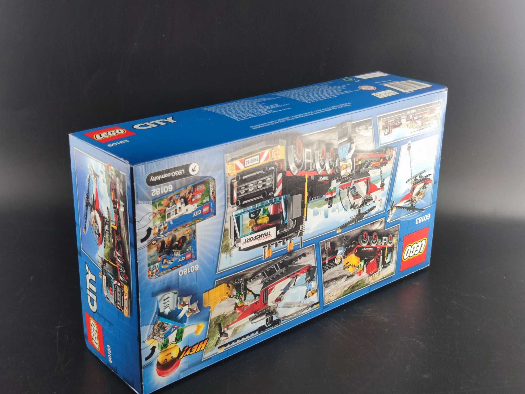 LEGO city 60183 Transport - Nowe z Autografem LCP dla kolekcjonerów