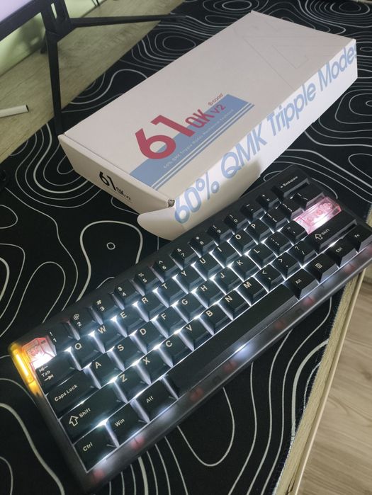 Клавіатура cidoo qk61 v2 black