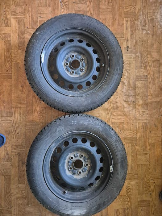 Opony zimowe na felgach stalowych do SUZUKI VITARA