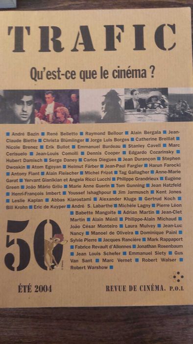 Revista francês de cinema TRAFIC º 50