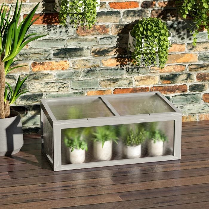 Mini szklarnia dla roślin.