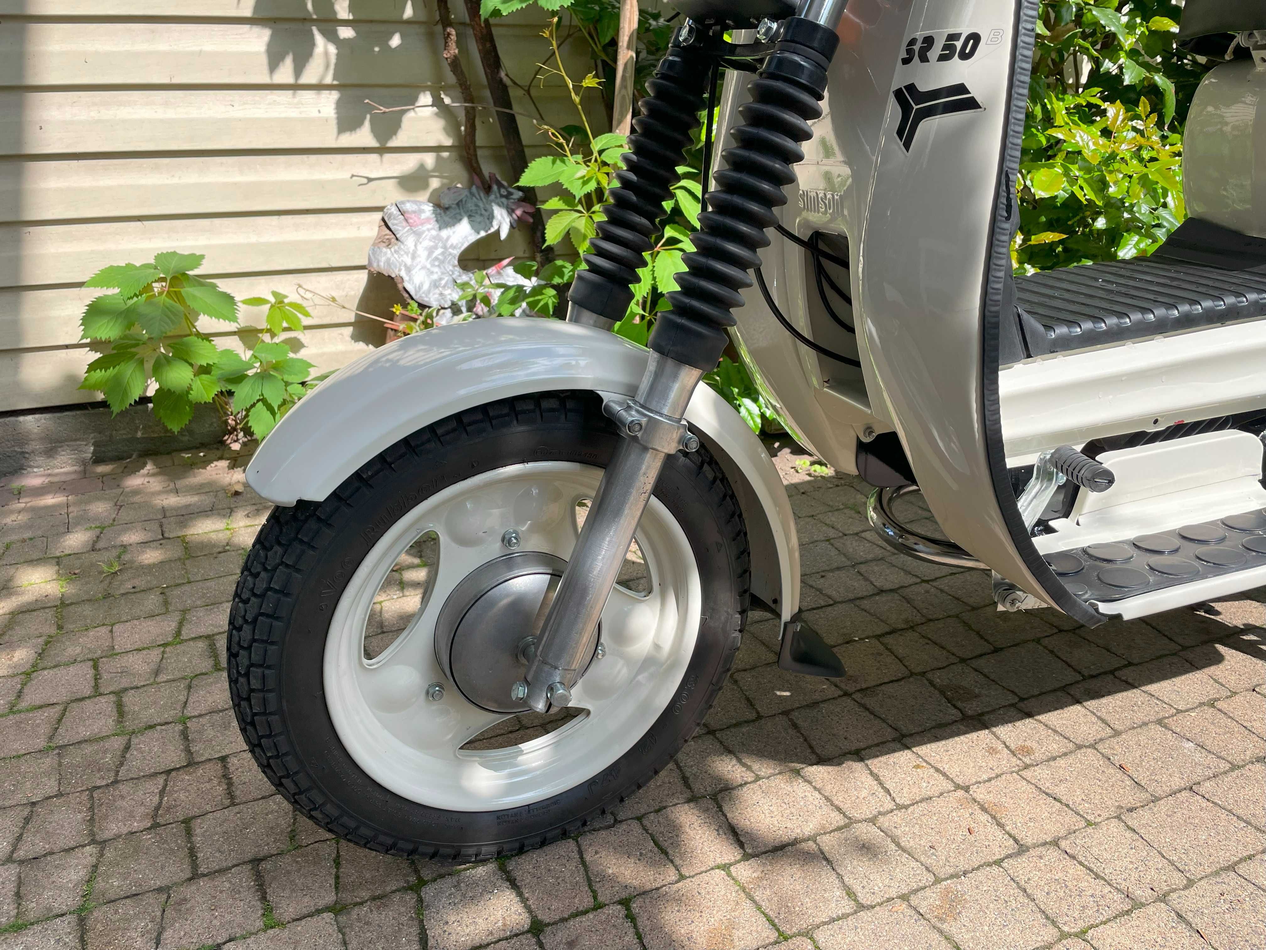Simson sr50 skuter 4 biegowy elektronik motorower po renowacji