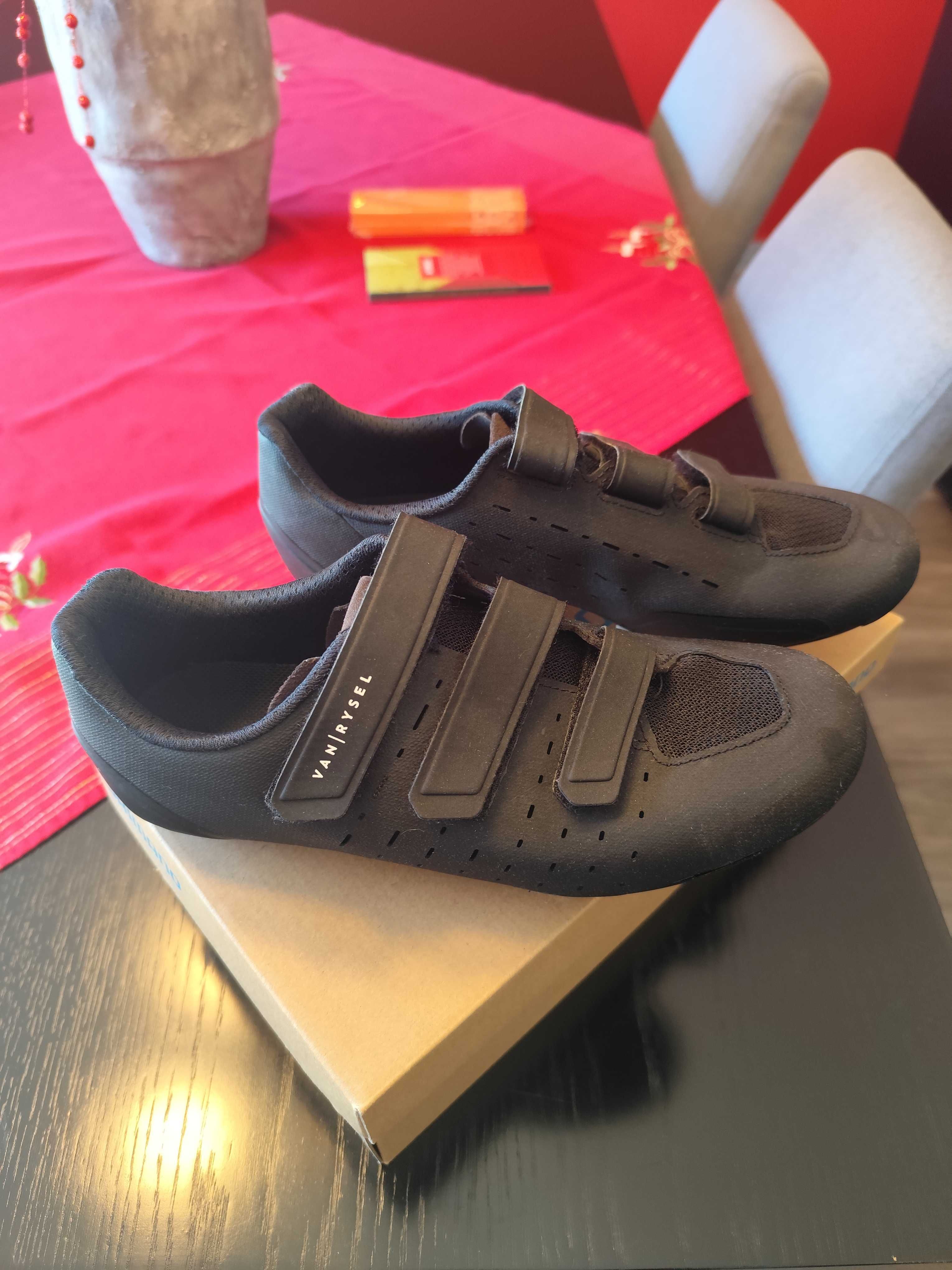 Sapatos ciclismo com pouco uso