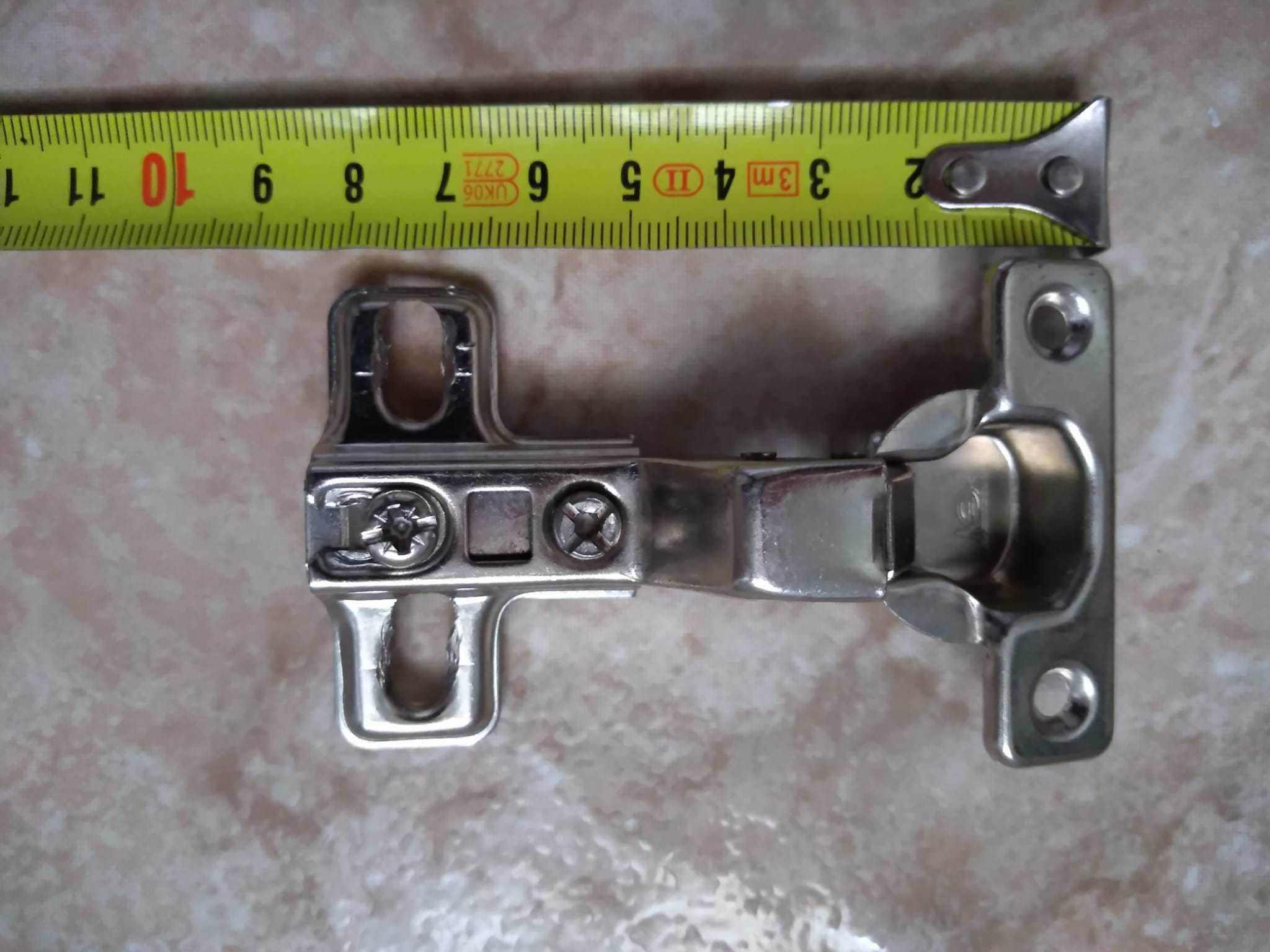 Dobradiças retas inox - 28 pares