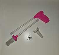 Lekki aluminiowy łapacz pająków owadów innych - nowy, bez opakowania