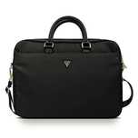 guess torba gucb15ntmlbk 16" czarny /black nylon triangle logo