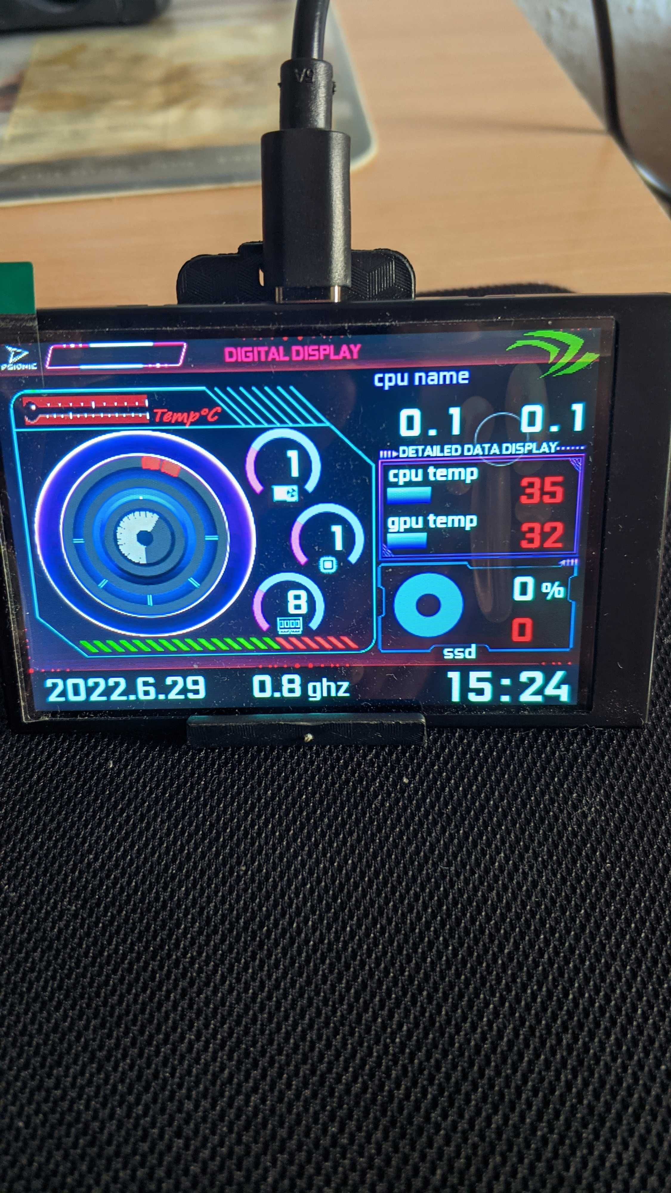 Sprzedam ekran 3.5 cala