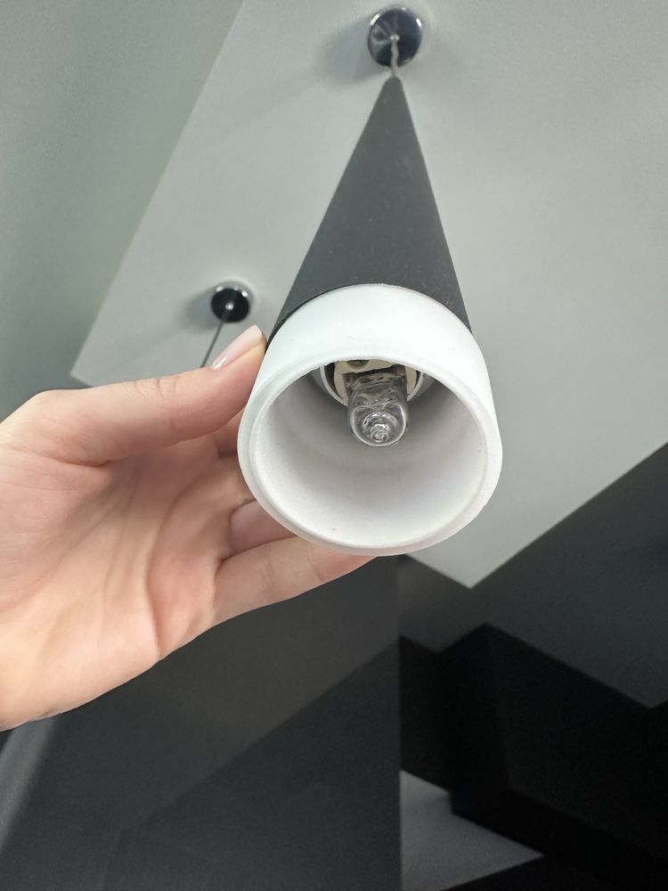 Lampy wiszace nad bar komplet