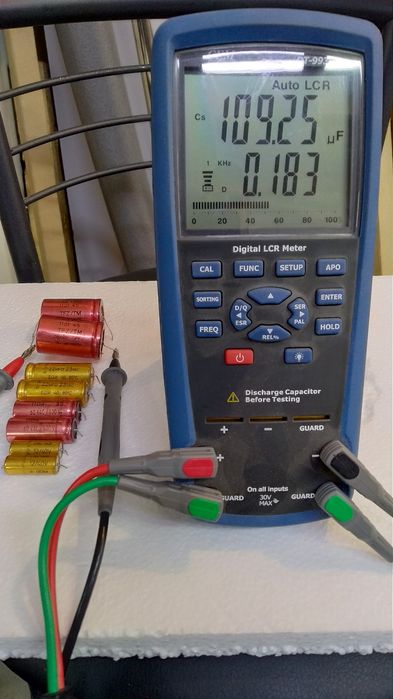 Аудіо конденсатори Elko