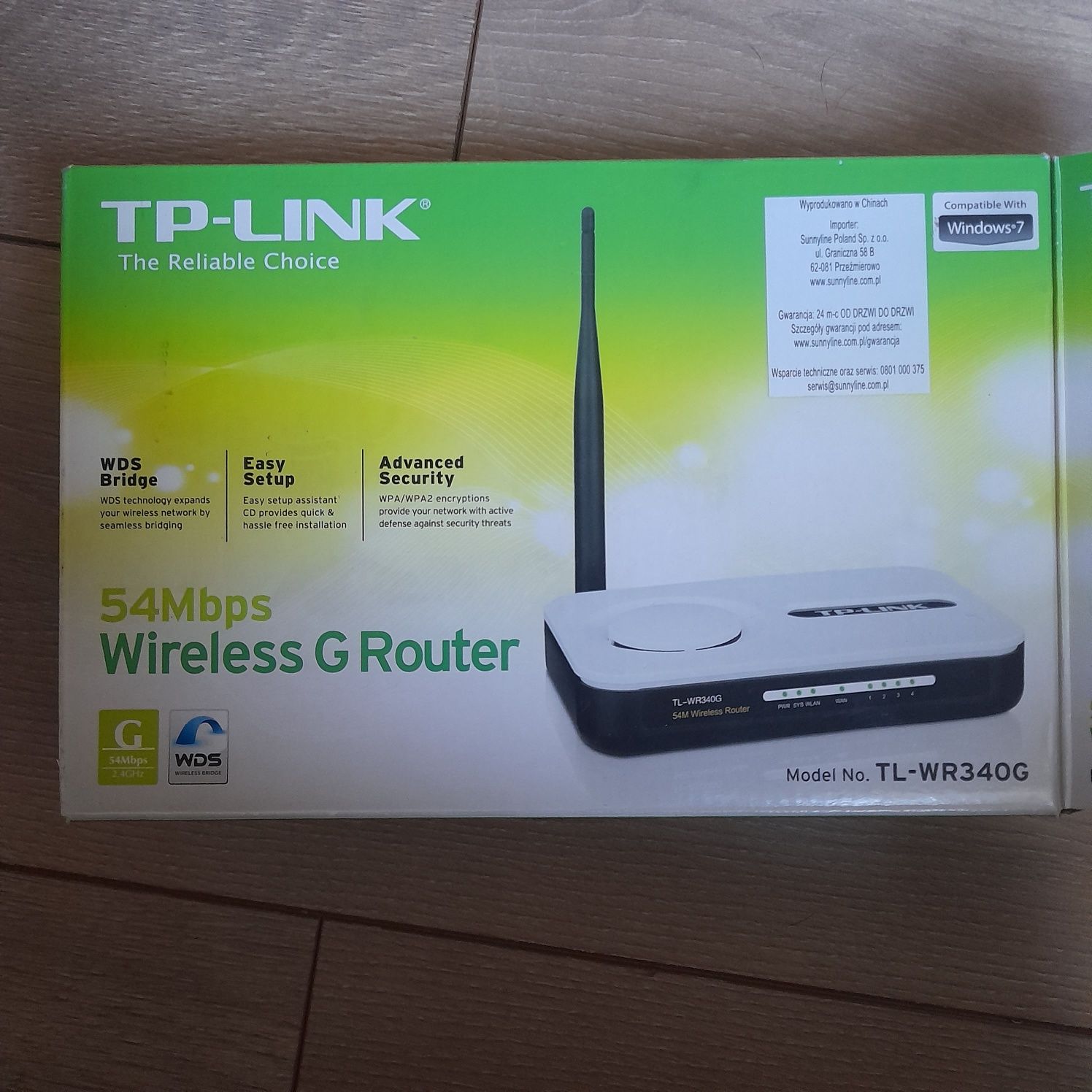 Router TP-LINK 54 Mbps