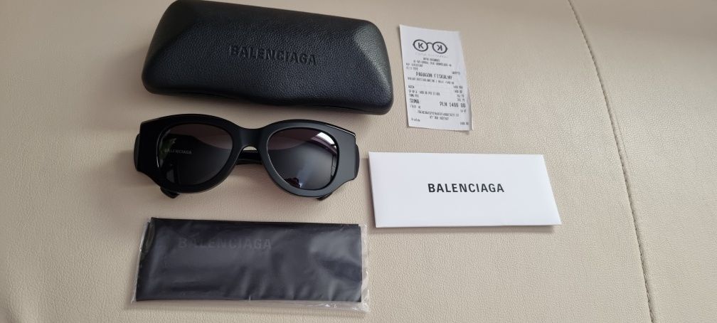 Okulary przeciwsłoneczne Balenciaga BB0070S-006