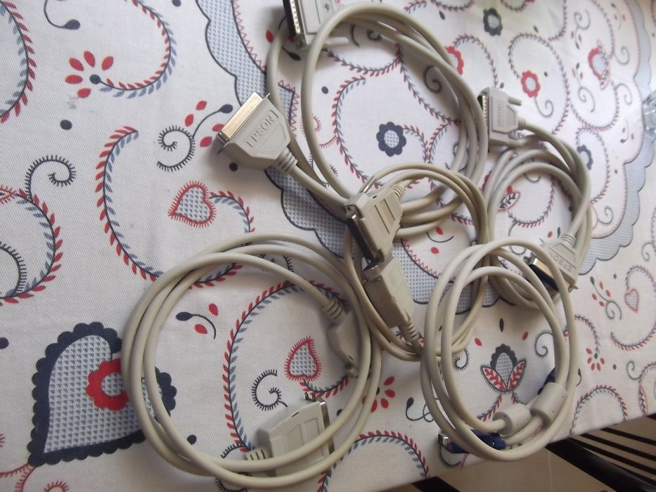 Cabos como novos para impressora Epson e outras