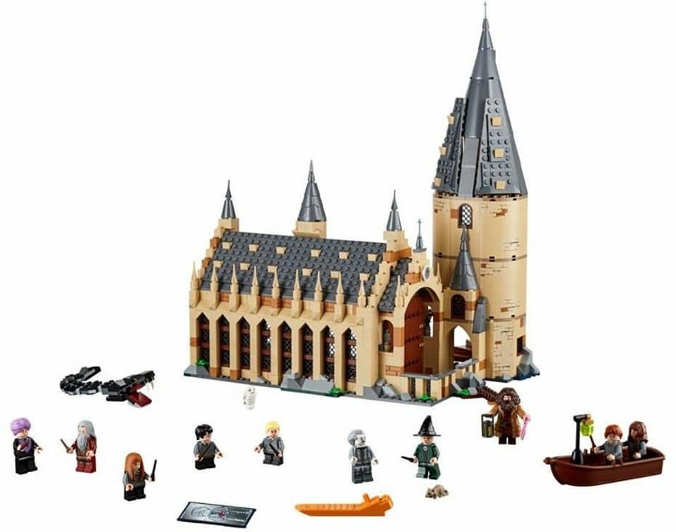 Klocki Wielka sala w Hogwarcie kompatybilne z LEGO 75954