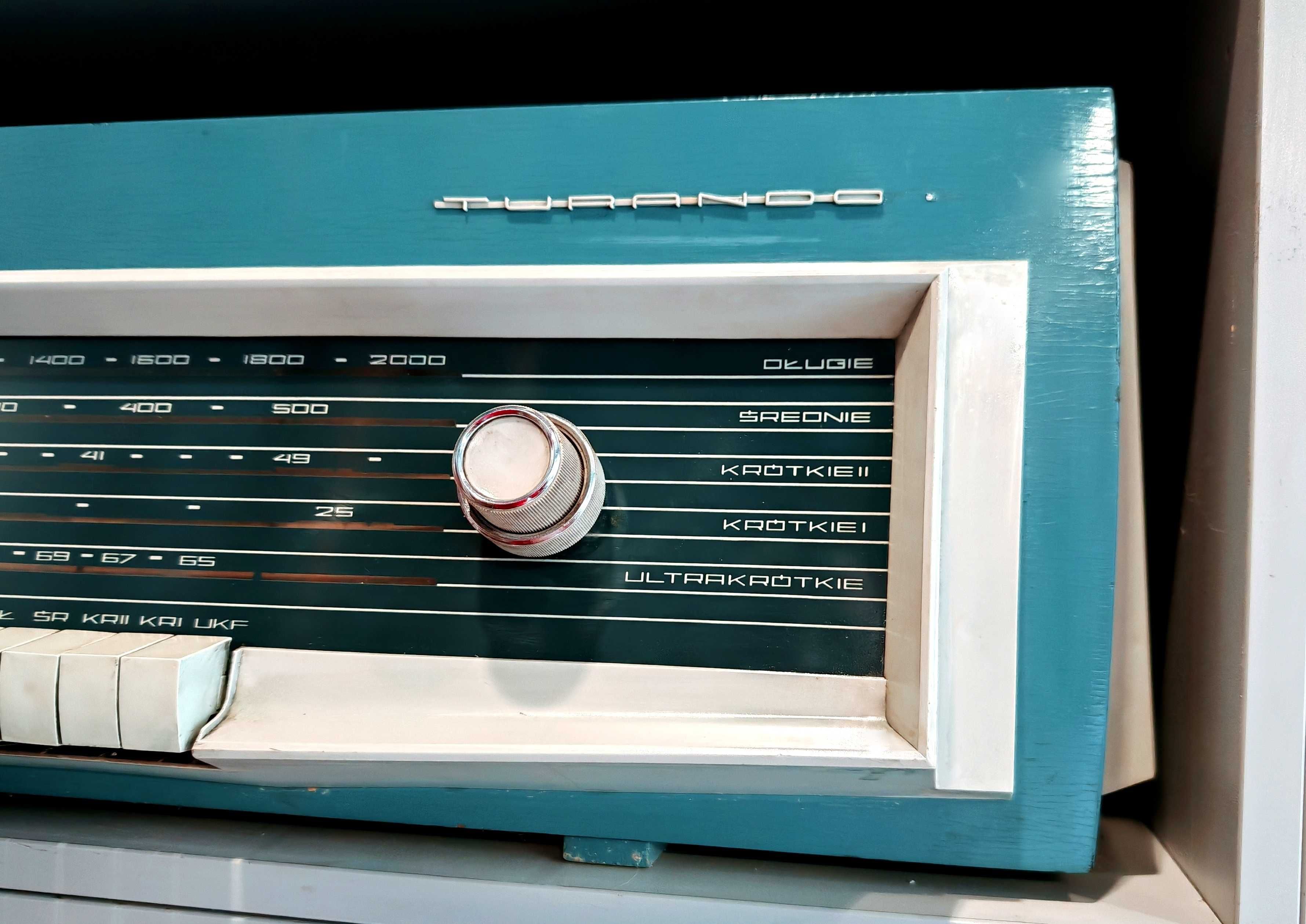 Radio Lampowe TURANDOT Zabytkowe Unikat Retro Duże Unikat Lata 60' !!