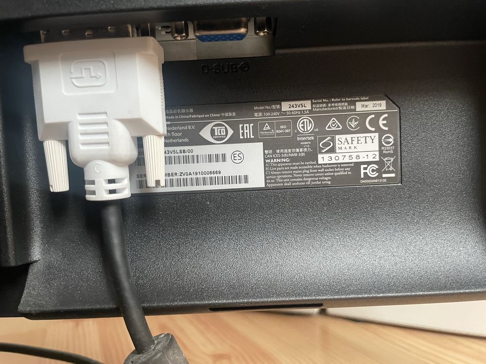 Komputer stacjonary +monitor + myszka