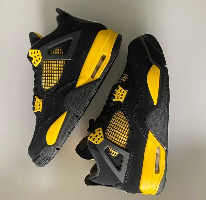 buty Espadryle Jordan4 BlackThunder Espadryle R.39