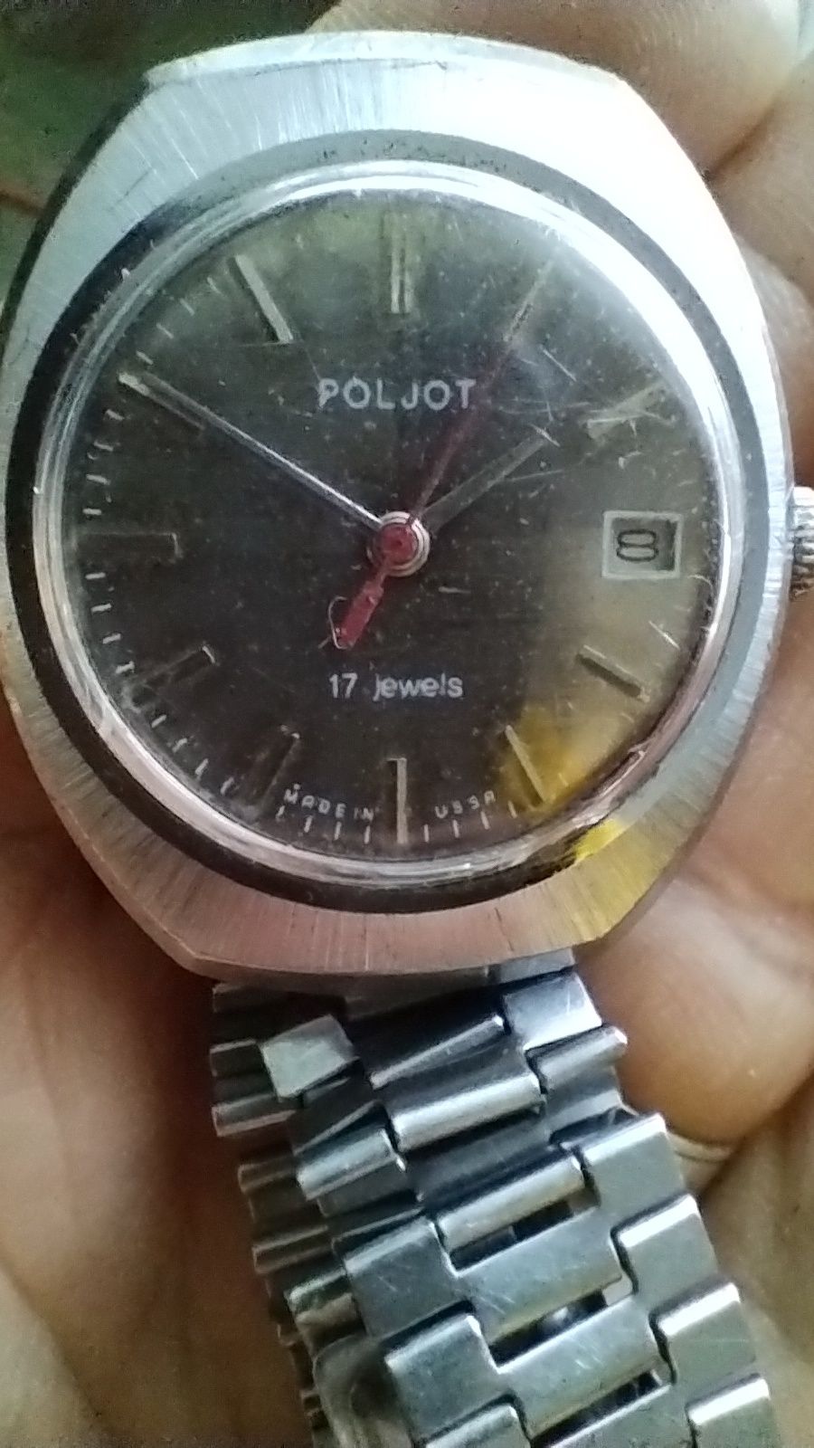 Zegarek mechaniczny Poljot z datownikiem