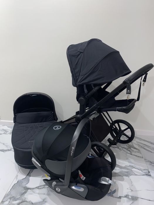 Wózek 3w1 cybex priam 2.0 plus 2xfolia, moskitiera uchwyt torba kubek
