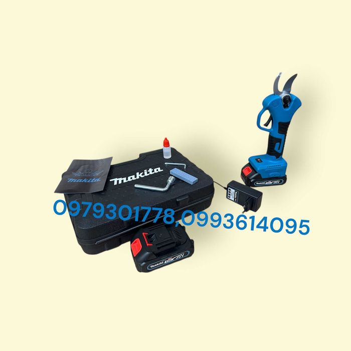 Акумуляторний Садовий Секатор Makita DMT80BL Безщітковий 2 Акумулятора