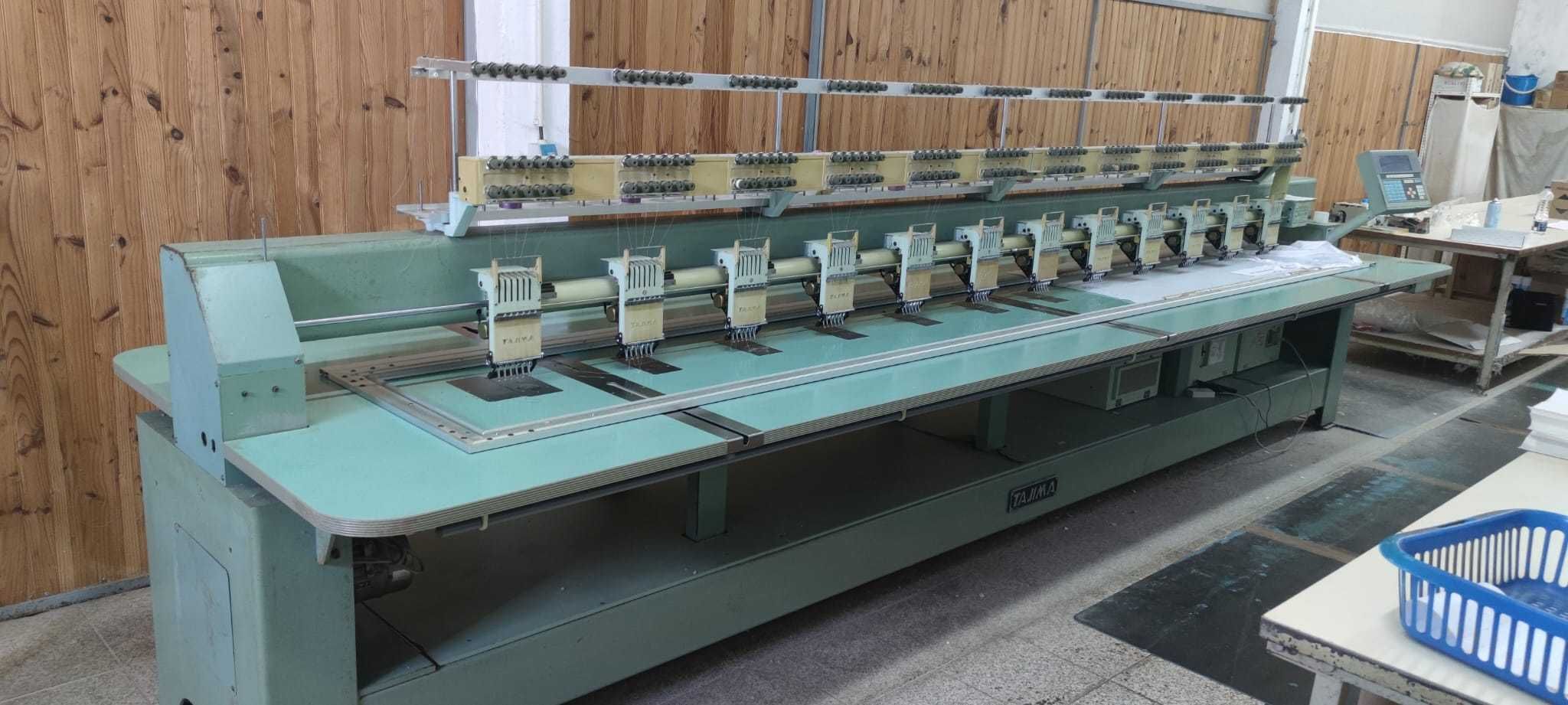 Máquina de Bordar TAJIMA 12 CABEÇAS