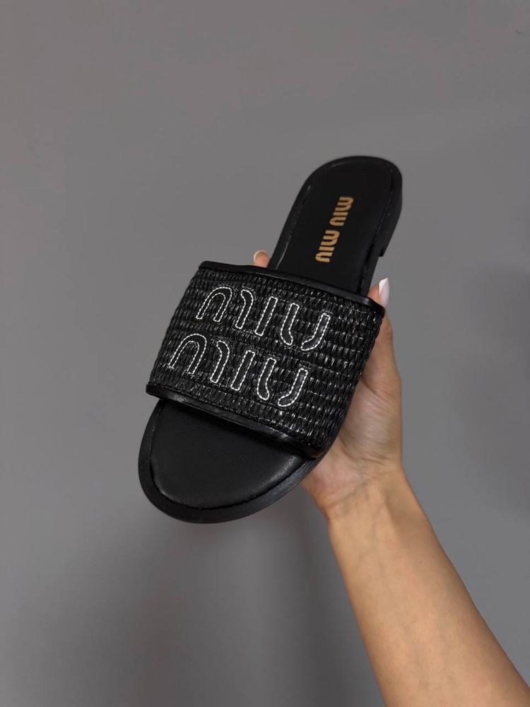Шльопінці Slides Miu Miu (3 кольори)
