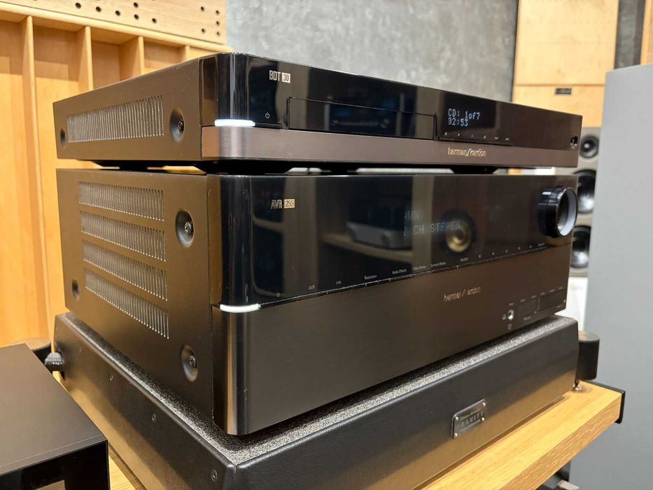 Harman Kardon AVR255 + BDT30 | Amplituner wielokanałowy 7.1 +  Blu-ray