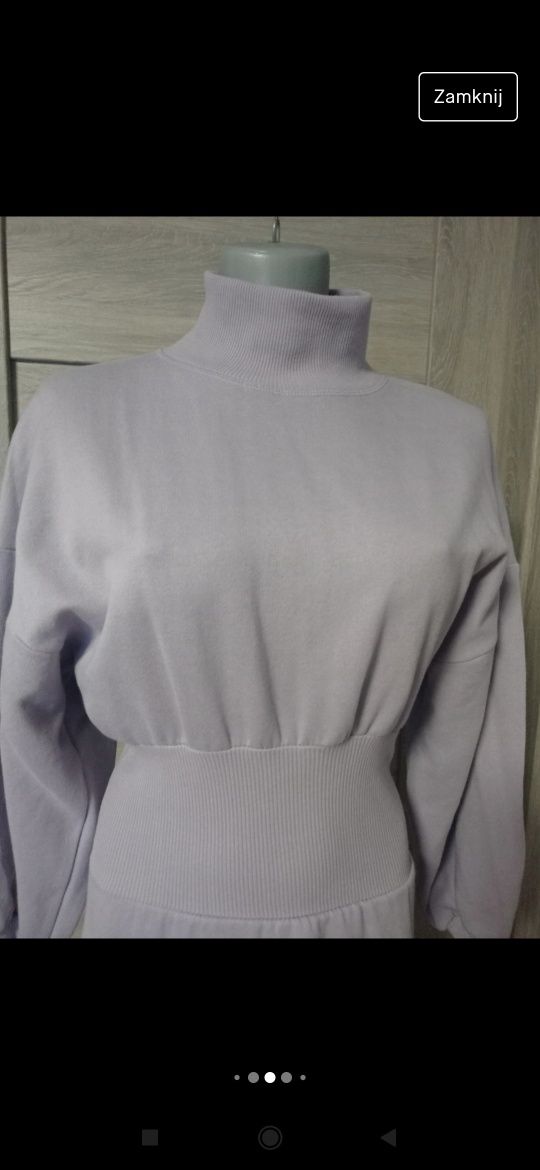 Sukienka dopasowana midi Zara