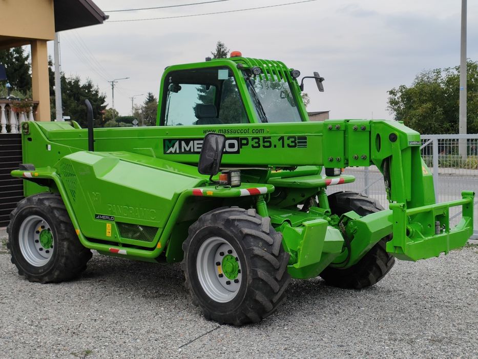 Ładowarka teleskopowa Merlo P35.13 EVS Niski przebieg 3400 mth