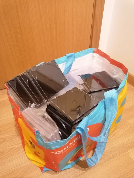 Caixas CD's Slimcase