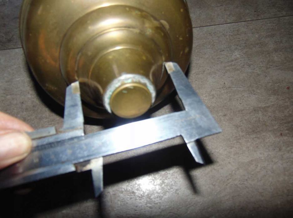 Stary mosiężny zbiornik,brenner,dwurzędowy