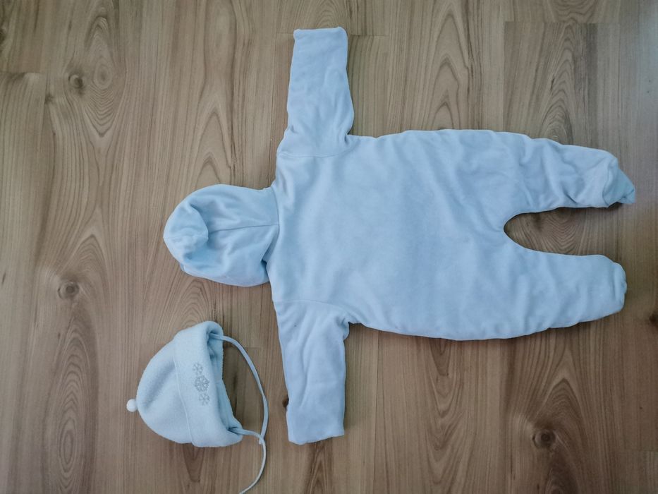 Kombinezon dla dziecka+czapka.