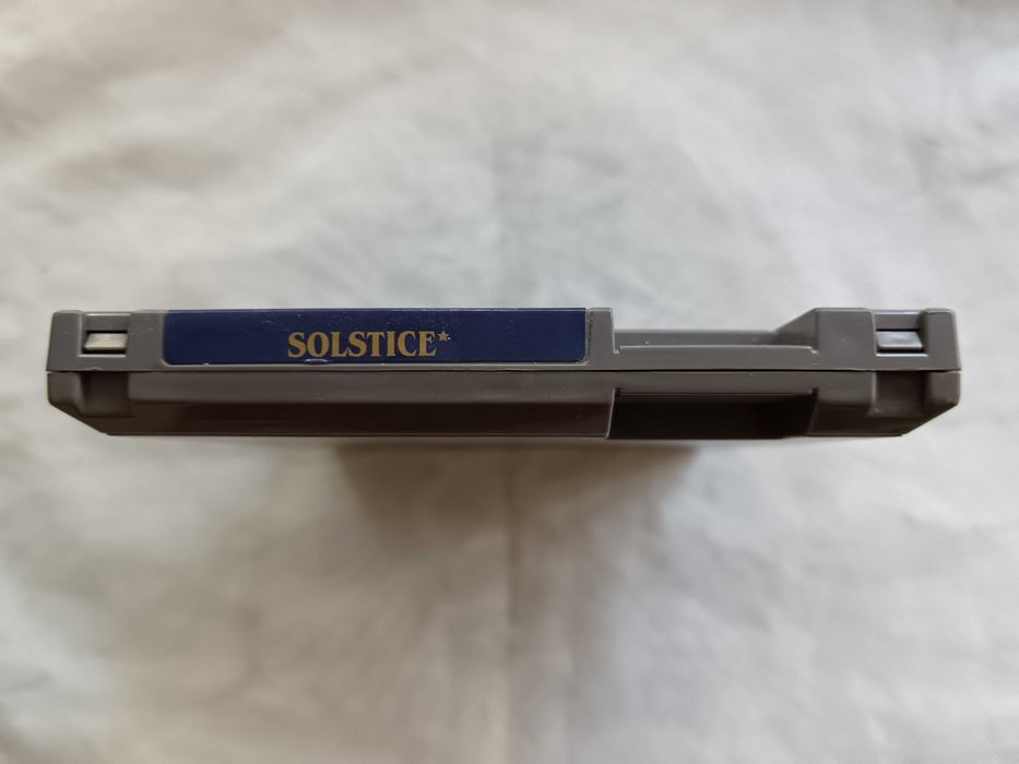 Solstice [NES, 1991] Loose With Nintendo Cover & Manual & Poster