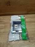 Розетка комп'ютерна, RJ45, кат.5е, UTP, Антрацит, Asfora