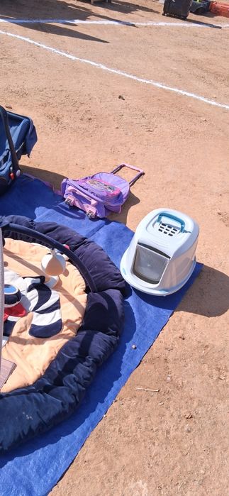 Cesto de bebe pata carro e mochila de criança
