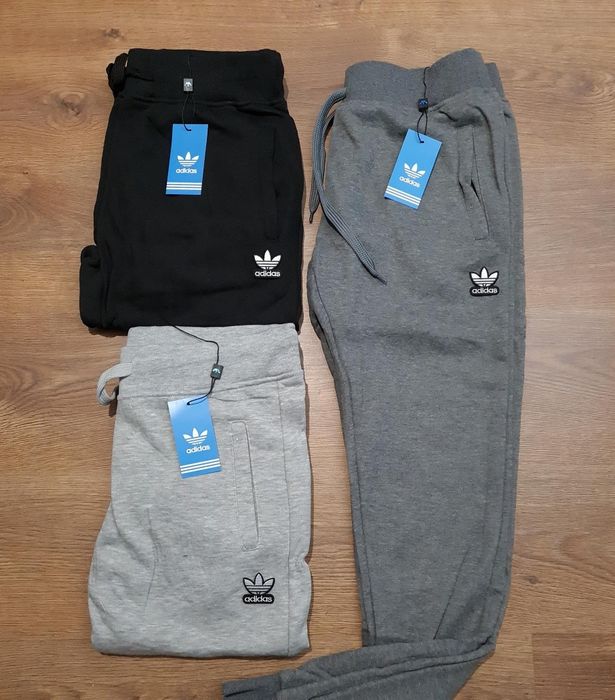 Spodnie męskie dresowe ocieplane Nike Adidas Karl Lacoste